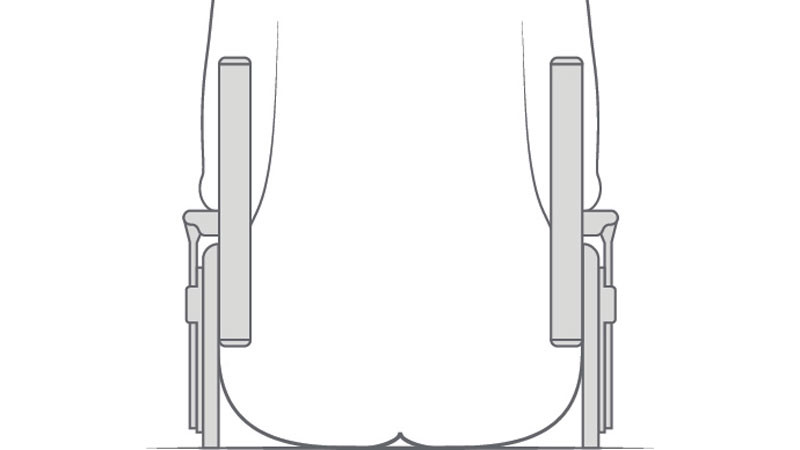Card item - Arm support - borad hips