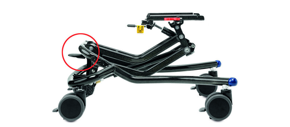 The height is adjustable from floor to table height. The frames are available with either gas or power height adjustment