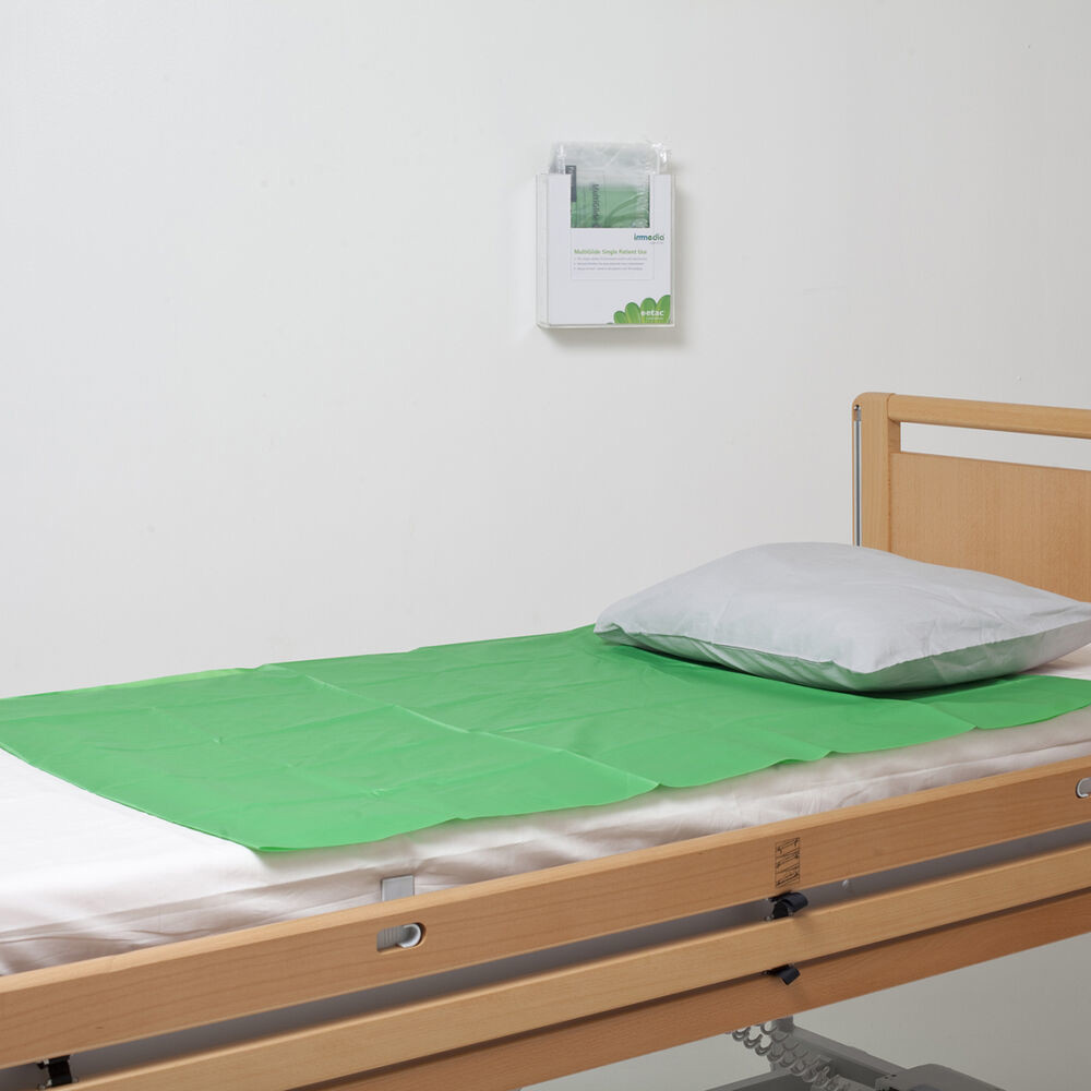 Immedia MultiGlide SPU reduces the infection risk associated with cross-contamination. It is for single patient use only and disinfection is not required. \
It can be used in a department with high patient “turnover” or high infection risk. The Immedia MultiGlide SPU is radiolucent.